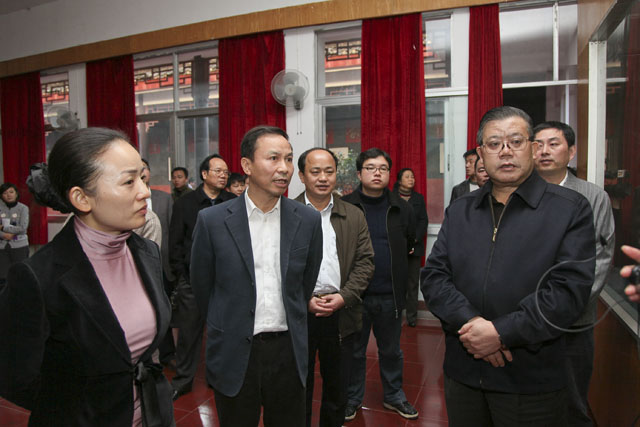 胡彪在炎陵考察