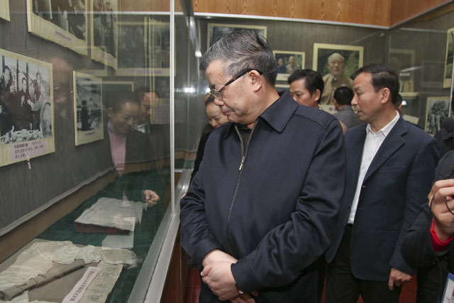 胡彪在炎陵考察