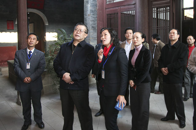 胡彪在炎陵考察