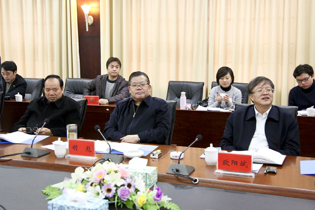 胡彪在炎陵考察