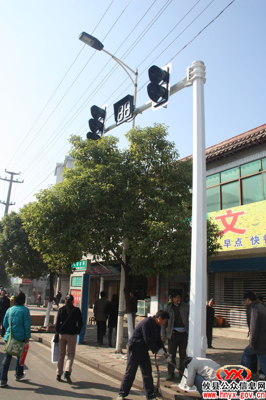 民生实事：我县城乡新增7处交通信号灯