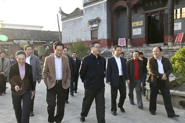 胡彪在炎陵考察