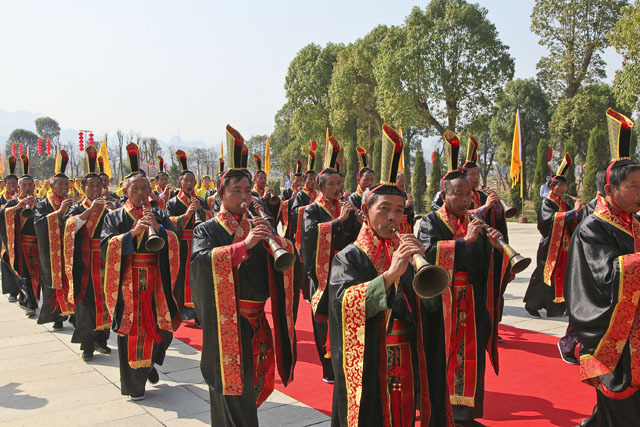 己丑年重阳公祭炎帝陵大典（图片新闻）