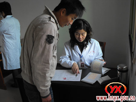 我县2009年度征兵体检今日进行