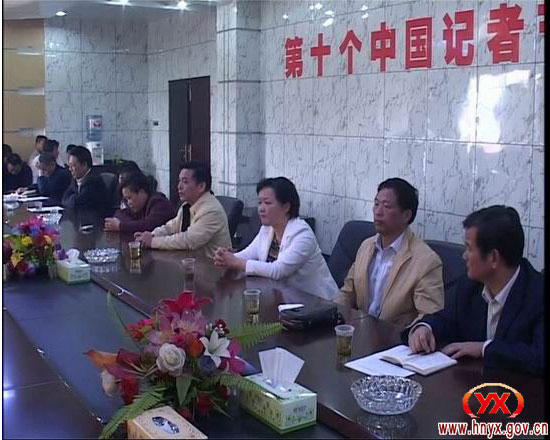 县广电局隆重庆祝第十个中国记者节