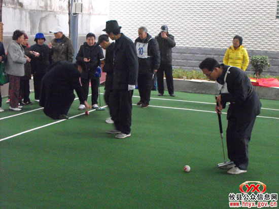 城关镇“友谊杯”门球邀请赛今日下午落下帷幕