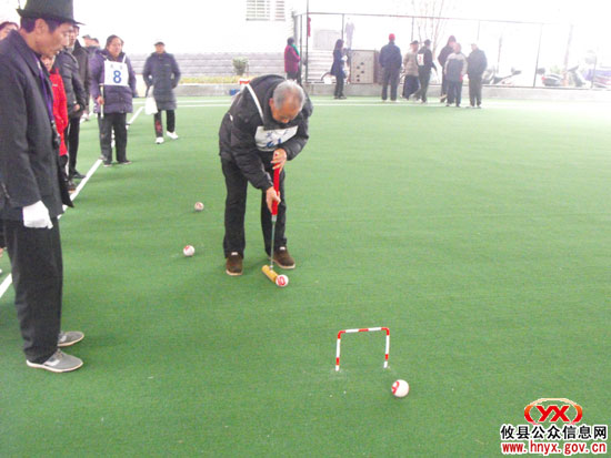 城关镇“友谊杯”门球邀请赛今日下午落下帷幕