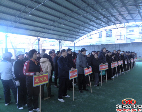 县风雨草皮门球场开业暨城关镇“友谊杯”邀请赛举行