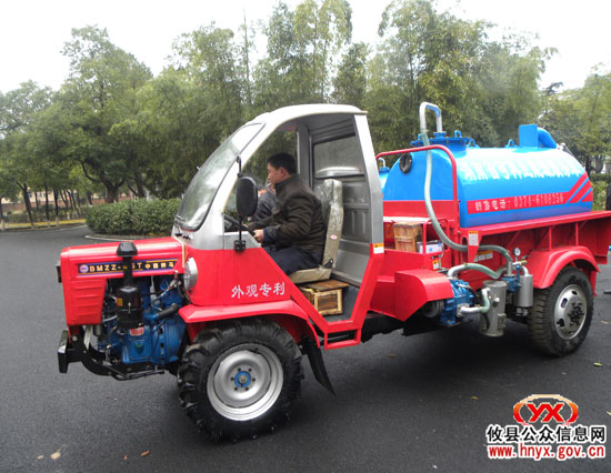 十大民生实事：我县为9个沼气服务网点配备专用车辆