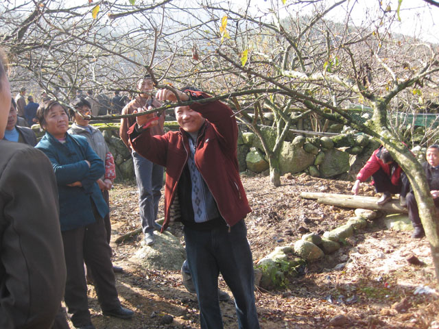 下村乡：将农民培训课堂搬到果园