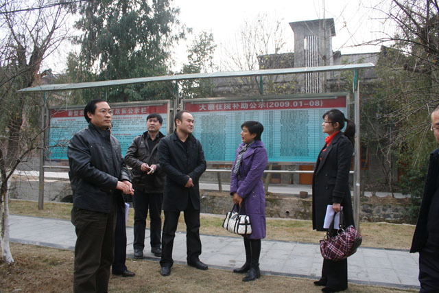 市政府领导来我县考核指导政务公开工作