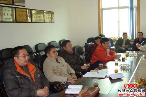 全市农机安全生产检查组来我县检查工作