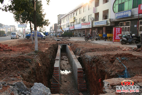 乡镇见闻：上云桥镇区正在加紧改造中