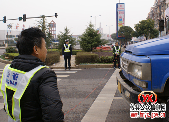 从今日起，我县开始城区交通秩序集中整治
