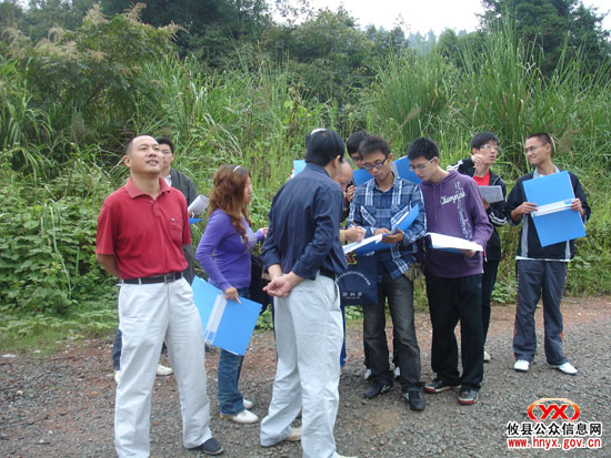 我县开展林改外业勘界“三五”行动