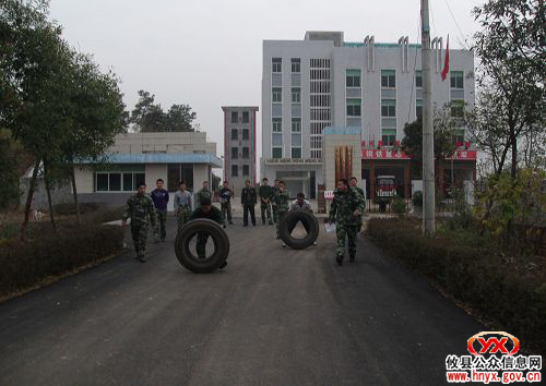 攸县消防大队开展冬季练兵工作