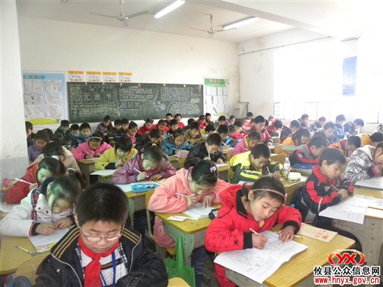 全县小学期末教学质量检测今天结束