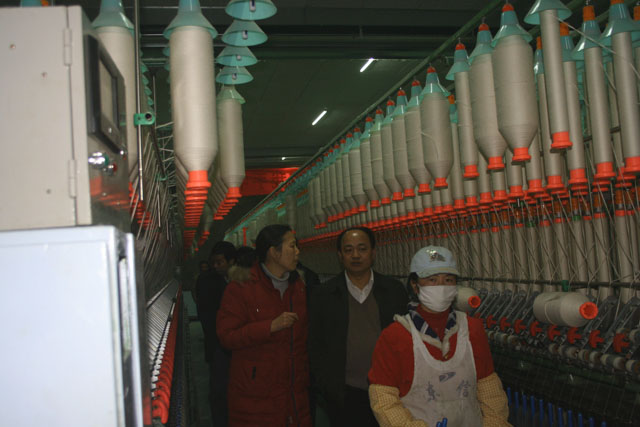 周建光调研我县重点工业企业