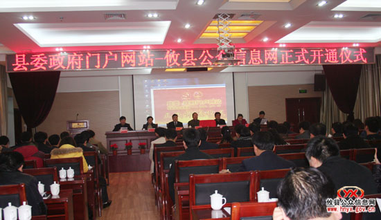 “攸县公众信息网”正式开通仪式今日举行