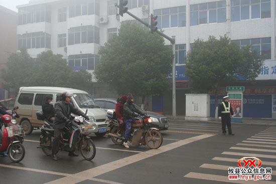 攸县城区交通秩序已经进入集中整治阶段