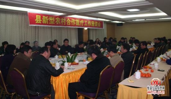 攸县围绕新型农村合作医疗工作进行专题座谈