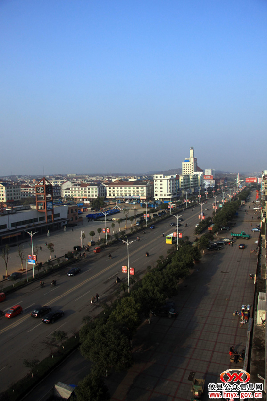 新年周日，俯瞰攸州大道新气象