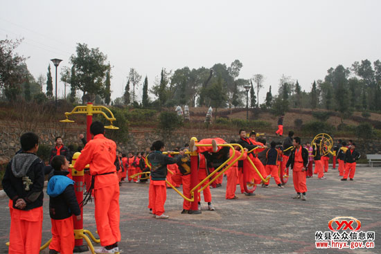 灵龟峰广场成为居民休闲游玩好去处