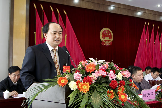 炎陵县第十五届人大第四次会议开幕