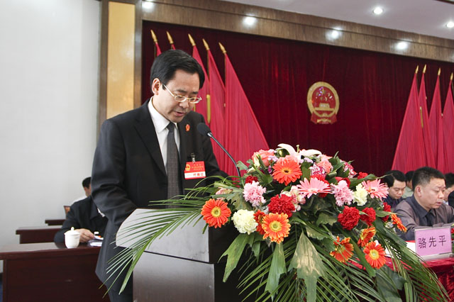 炎陵县第十五届人大第四次会议开幕