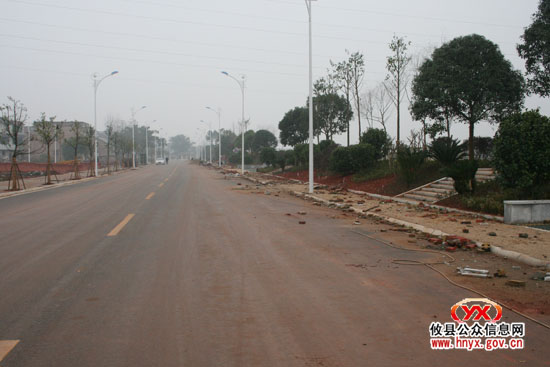 三创四化：攸县城区滨江风光带建设有望大年前竣工