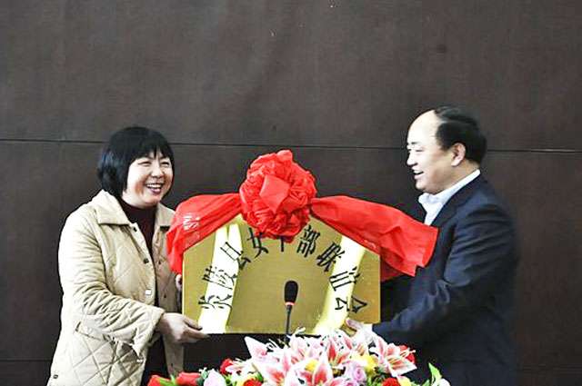 炎陵县女干部联谊会成立