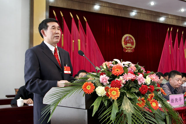 炎陵县第十五届人大第四次会议开幕