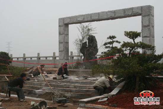 三创四化：攸县城区滨江风光带建设有望大年前竣工