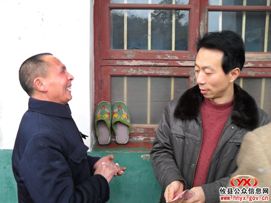 酒埠江镇节前走访对象542户发放慰问金13．9万元