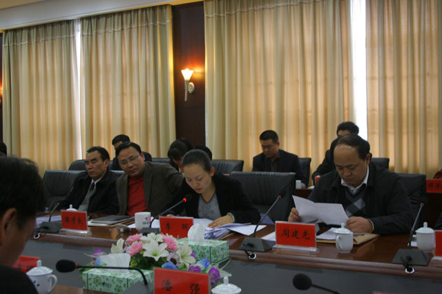 炎陵县首次召开乡镇场主要负责人“四述”会议