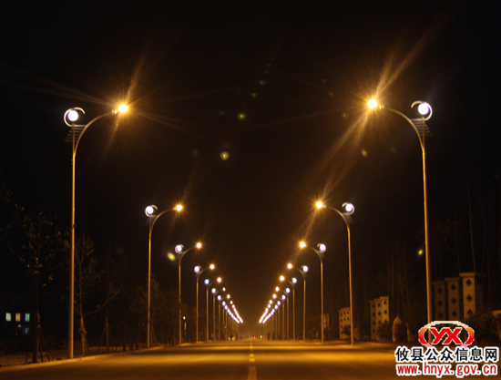 喜迎虎年：亮化，梅城夜景流光溢彩