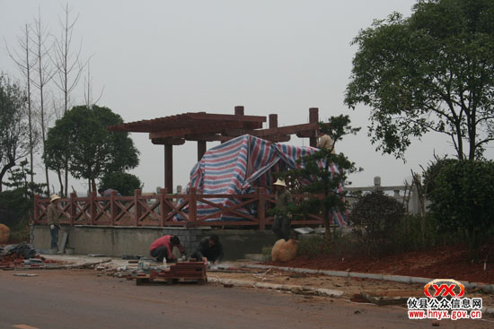 三创四化：攸县城区滨江风光带建设有望大年前竣工