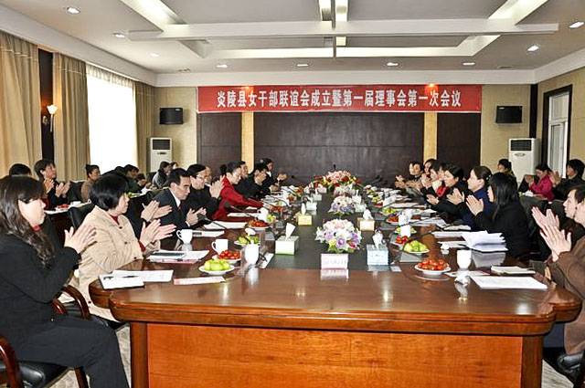炎陵县女干部联谊会成立