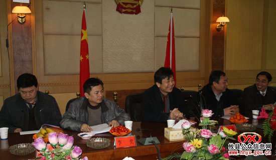 安仁县委常委、常务副县长谭小华一行来攸调研