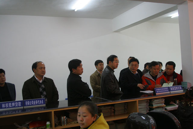 国务院办公厅督察组来炎督查林改工作