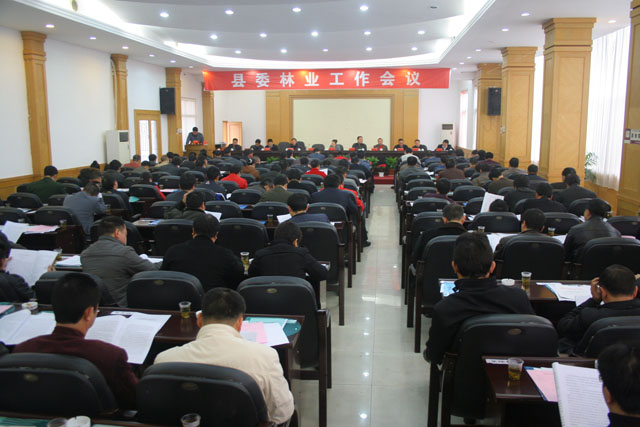 中共炎陵县委召开林业工作会议