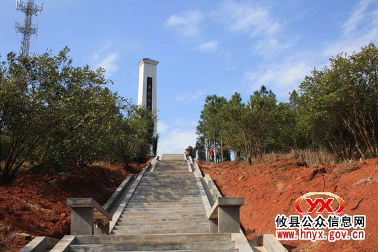 网岭六十分烈士陵园旧貌换新颜
