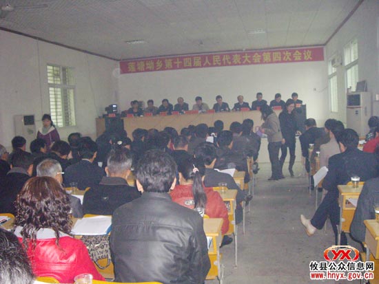 莲塘坳乡召开十四届人大四次会议　周卫国当选为乡长