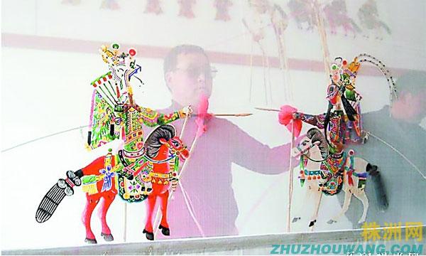 外埠媒体话攸州：槚山皮影在灯影琴声里演绎艺术人生