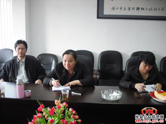 攸县县委常委、统战部长汤小红等到坪阳庙乡指导工作