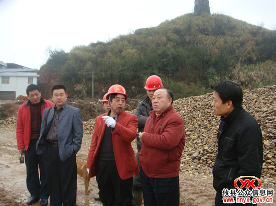 株洲市防汛检查组来攸县进行汛前安全检查