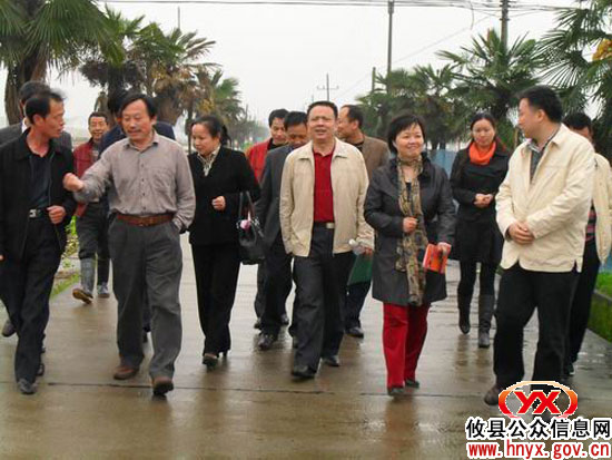 市委常委、统战部长张雄到攸县新市镇视察工作
