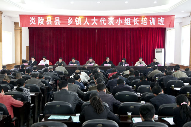炎陵县县、乡（镇）人大代表小组长接受培训