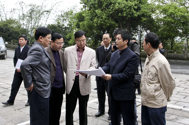 蔡典维到炎陵县督查旅游升温战
