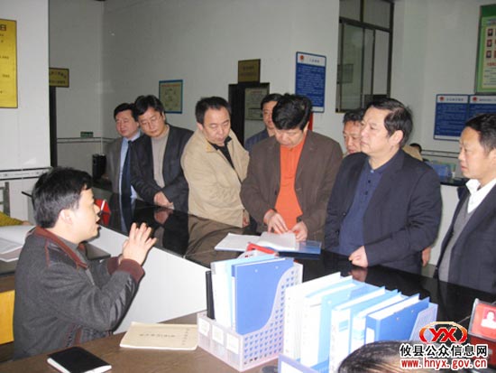 市委常委、市政法委书记毛爱良到网岭视察工作